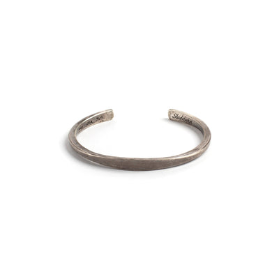 Workshop Cuff - Small / Sterling Silver / Work Patina - 
